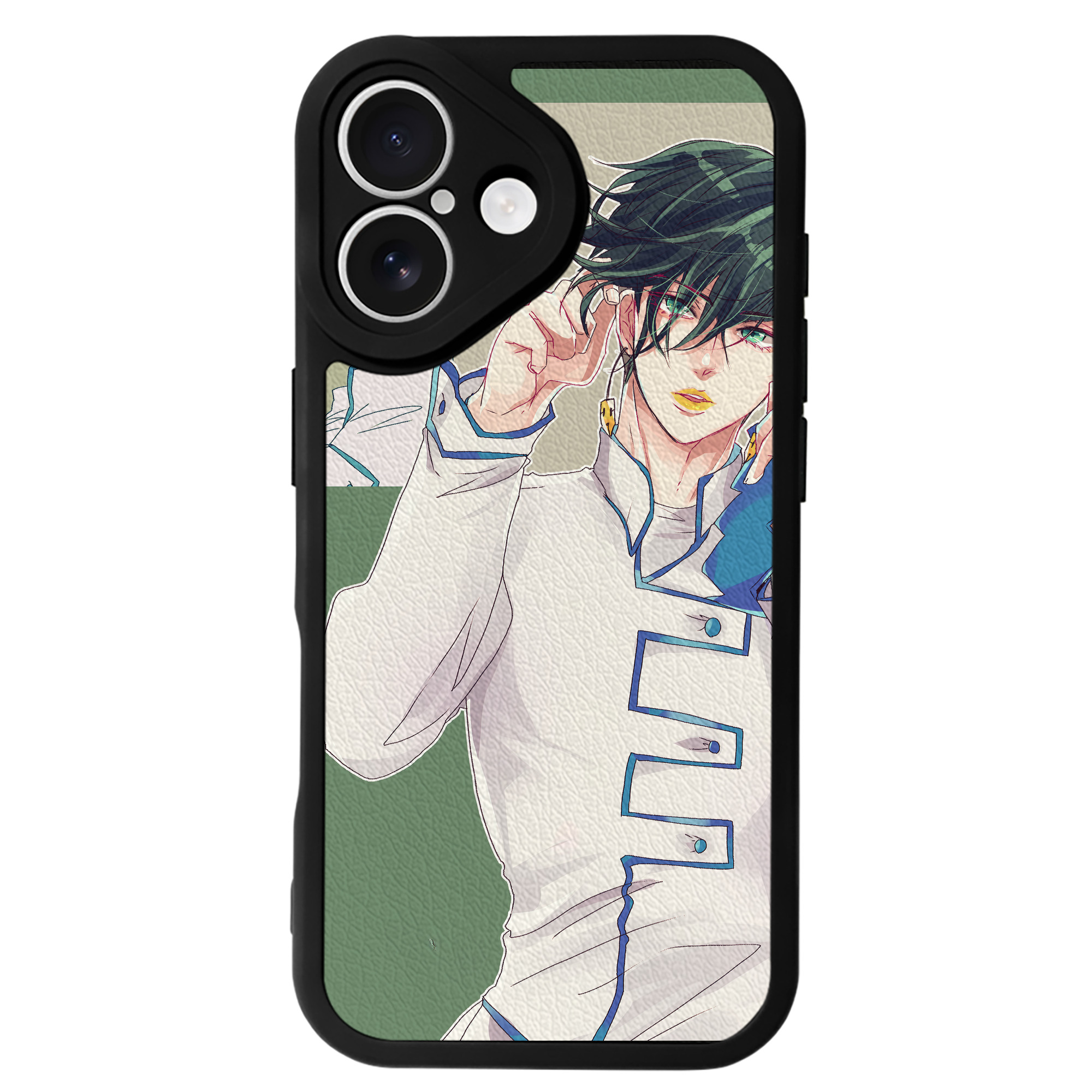 （画像用） ジョジョの奇妙な冒険 JoJo's Bizarre Adventure 【iPhone 16シリーズ対応】シリコンスマホケース（レザー調） 材質：シリコン
